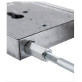 Корпус замка Mul-t-lock 415 G (2 протектора нікель)
