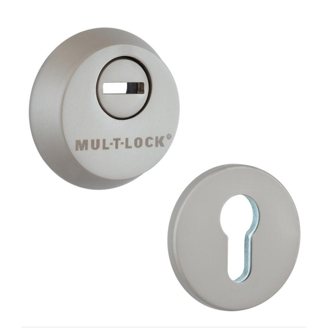 Корпус замка Mul-t-lock 415 G (2 протектора нікель)