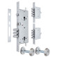 Корпус замка Mul-t-lock 415 G(2 протектора никель матовый)