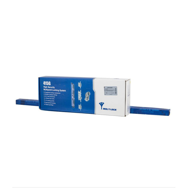 Корпус замка Mul-t-lock 415 G(2 протектора никель матовый)