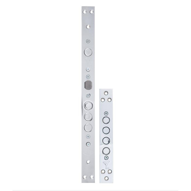 Корпус замка Mul-t-lock 415 G (2 протектора хром)