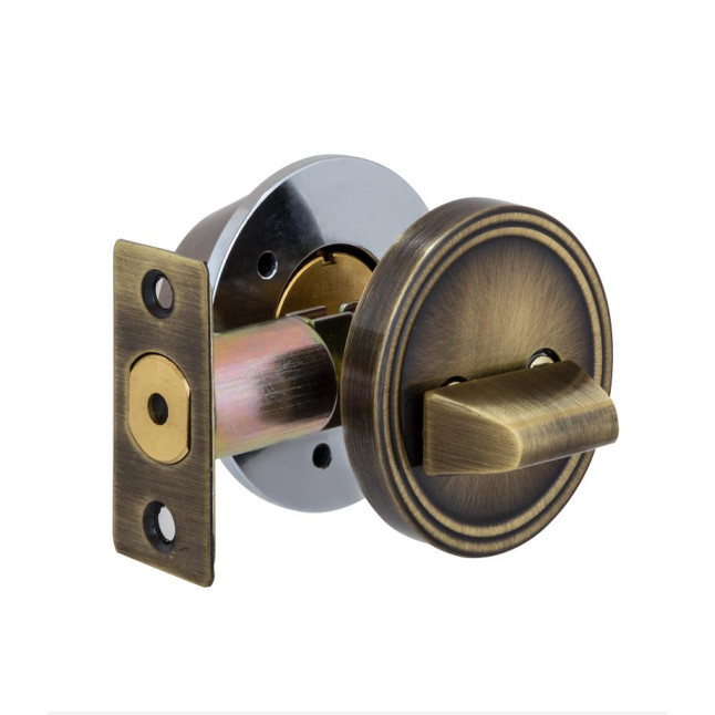 Замок врізний Mul-t-lock Dead Bolt DBM Classic Pro антична латунь