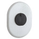 Декоративная накладка Disec KT088 Matrix Oval матовый хром