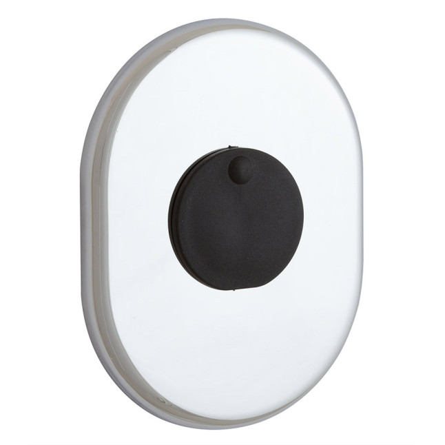 Декоративная накладка Disec KT088 Matrix Oval хром