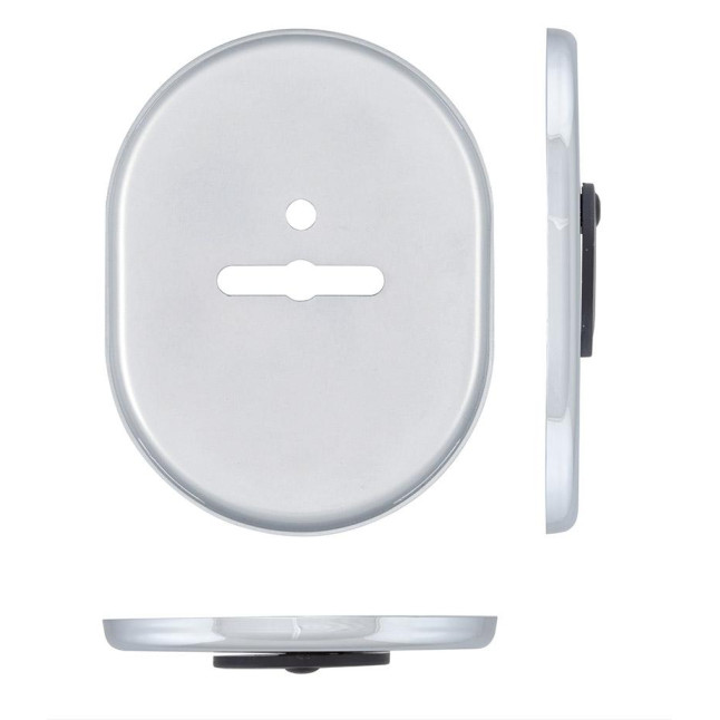 Декоративная накладка Disec KT088 Matrix Oval хром