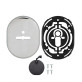 Декоративная накладка Disec KT088 Matrix Oval хром