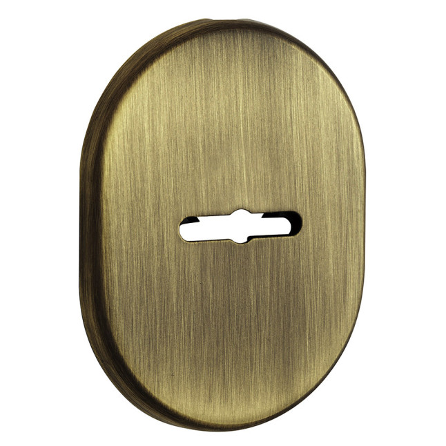 Декоративная накладка Disec KT037 Matrix Oval бронза сатин