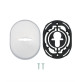 Декоративная накладка Disec KT037 Matrix Oval никель-сатин Декоративная накладка Disec KT037 Matrix Oval никель-сатин