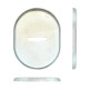 Декоративная накладка Disec KT037 Matrix Oval матовый хром Декоративная накладка Disec KT037 Matrix Oval матовый хром