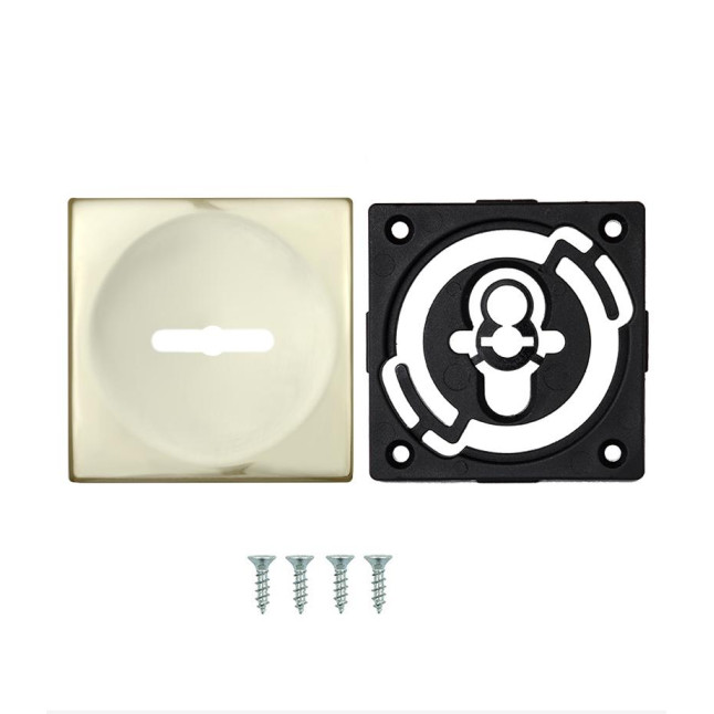 Декоративная накладка Disec KT3826 Matrix SQUARE латунь PVD
