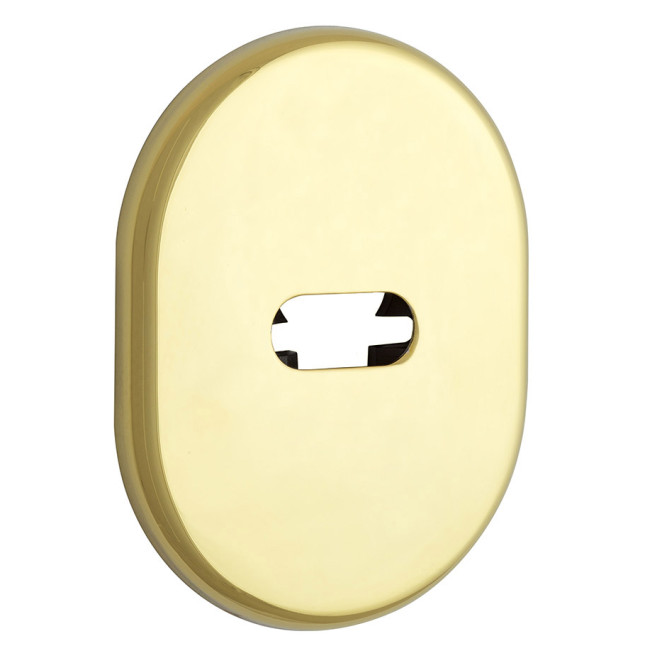 Декоративная накладка Disec KT2703 LEVER KEY Oval латунь PVD