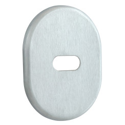 Декоративна накладка Disec KT2703 LEVER KEY Oval матовий хром Декоративна накладка Disec KT2703 LEVER KEY Oval матовий хром