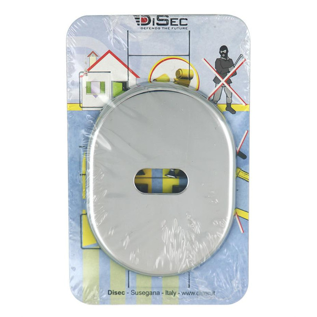 Декоративная накладка Disec KT2703 LEVER KEY Oval хром
