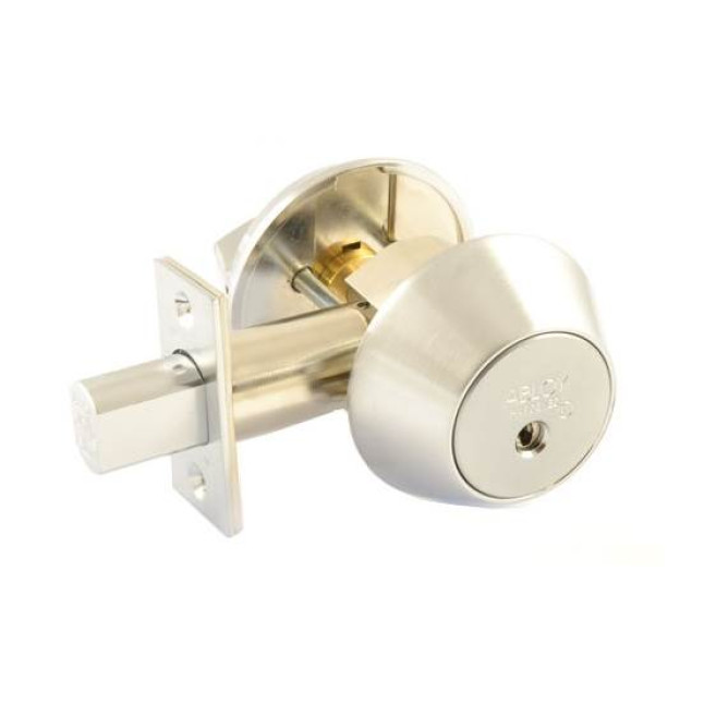 Замок цилиндровый Abloy Protec Dead Bolt ME 153 S/CR хром сатин