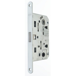 Корпус замка Agb Mediana Polaris WC B04102.50.34 (магнитный) матовый хром Корпус замка Agb Mediana Polaris WC B04102.50.34 (магнитный) матовый хром