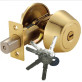 Замок врезной Tesa Dead Bolt R51666 LM матовая латунь Замок врезной Tesa Dead Bolt R51666 LM матовая латунь