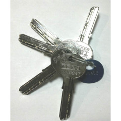 Замок врізний Tesa Dead Bolt R51666 CM матовий хром Замок врізний Tesa Dead Bolt R51666 CM матовий хром