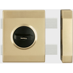 Замок накладной Gerda Tytan ZX Plus G8 латунь