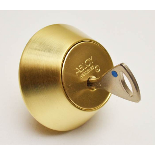 Замок циліндровий Abloy Protec Dead Bolt ME 153 полірована латунь