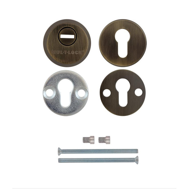 Броненакладка накладна Mul-t-lock SL3 40-89мм AB антична бронза Броненакладка накладна Mul-t-lock SL3 40-89мм AB антична бронза