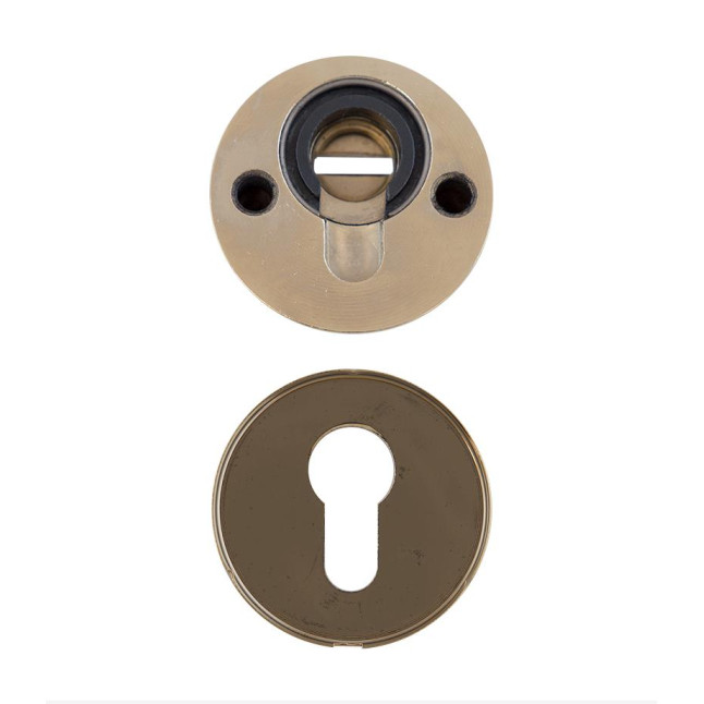 Броненакладка накладная Mul-t-lock SL3 48-53мм SB полированное золото Броненакладка накладная Mul-t-lock SL3 48-53мм SB полированное золото