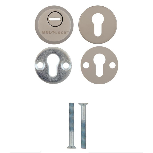 Броненакладка накладная Mul-t-lock SL3 48-53мм SN никель сатин Броненакладка накладная Mul-t-lock SL3 48-53мм SN никель сатин
