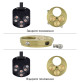 Броненакладка врезная Disec Magnetic 3G8FM Omega матовый хром Броненакладка врезная Disec Magnetic 3G8FM Omega матовый хром