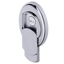 Броненакладка врізна Disec Magnetic MG3551 Oval матовий хром Броненакладка врізна Disec Magnetic MG3551 Oval матовий хром