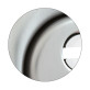 Броненакладка врезная Disec Diamond BKD250 Oval матовая нержавеющая сталь Броненакладка врезная Disec Diamond BKD250 Oval матовая нержавеющая сталь