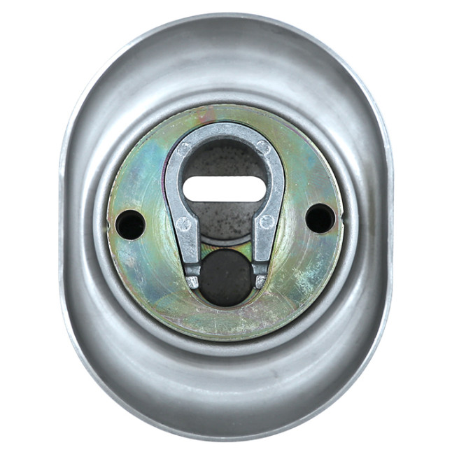 Броненакладка врізна Disec Diamond BKD250 Oval матовий хром