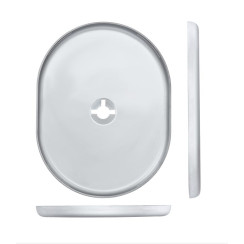 Декоративна накладка Disec KT2112 Omega Oval нікель-сатин Декоративна накладка Disec KT2112 Omega Oval нікель-сатин