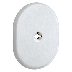 Декоративна накладка Disec KT2112 Omega Oval матовий хром