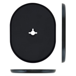 Декоративна накладка Disec KT2112 Omega Oval чорний Декоративна накладка Disec KT2112 Omega Oval чорний