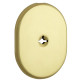 Декоративная накладка Disec KT2112 Omega Oval золото