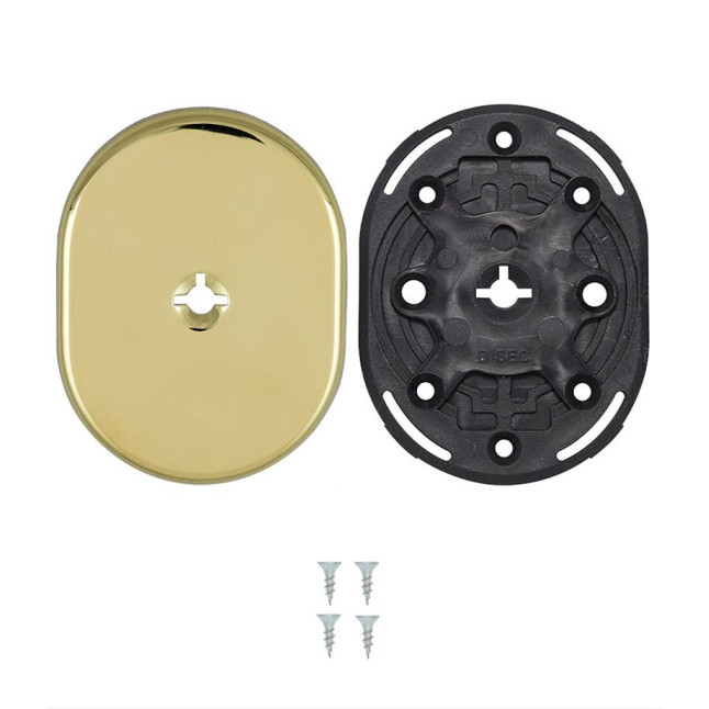 Декоративная накладка Disec KT2112 Omega Oval золото