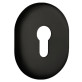 Декоративная накладка Disec KT3561 PZ Oval черный глянцевый