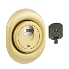 Броненакладка врізна Disec 3G2FM матова латунь 25мм Броненакладка врізна Disec 3G2FM матова латунь 25мм