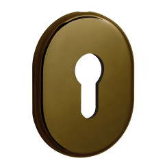 Декоративна накладка Disec KT036 PZ Oval бронза PVD