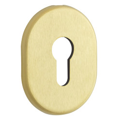 Декоративна накладка Disec KT036 PZ Oval матова латунь