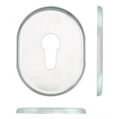 Декоративна накладка Disec KT036 PZ Oval матовий хром