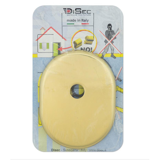 Декоративная накладка внутренняя Disec KT041 DIN Oval золото