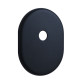 Декоративная накладка внутренняя Disec KT041 DIN Oval черный