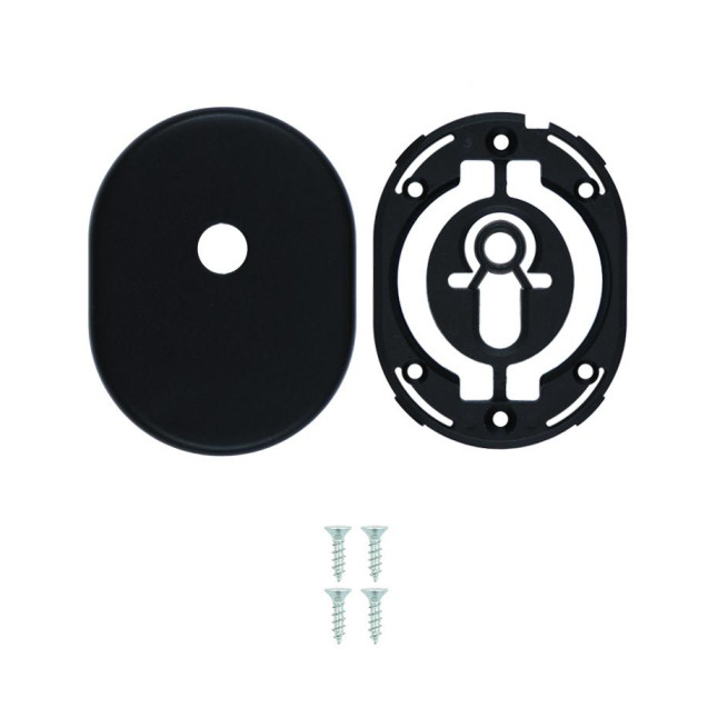 Декоративная накладка внутренняя Disec KT041 DIN Oval черный