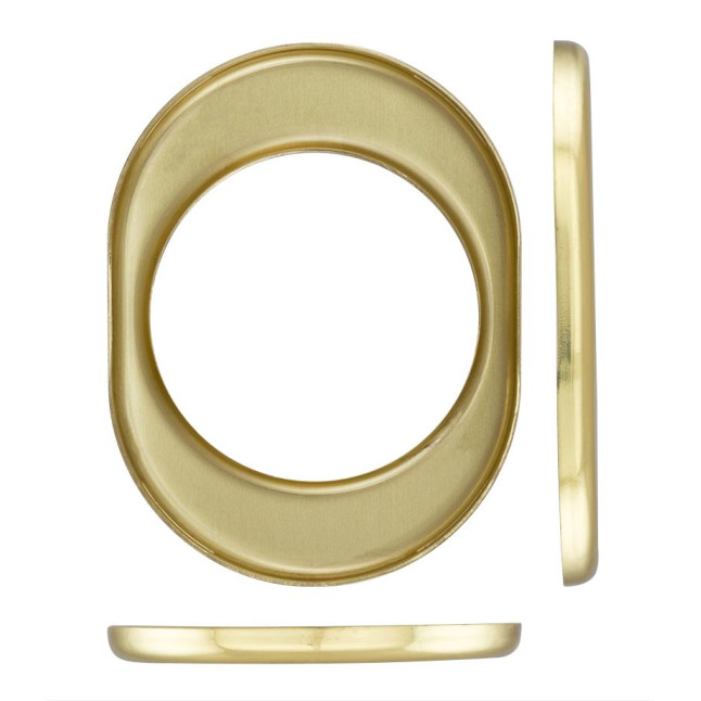 Декоративная накладка Disec KT056 Oval золото