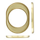 Декоративная накладка Disec KT056 Oval золото