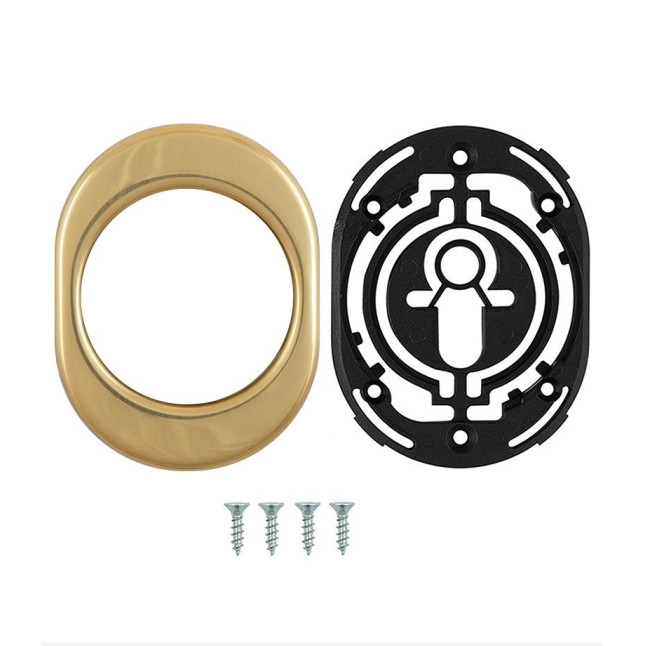 Декоративная накладка Disec KT056 Oval золото
