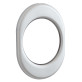 Декоративная накладка Disec KT056 Oval никель-сатин