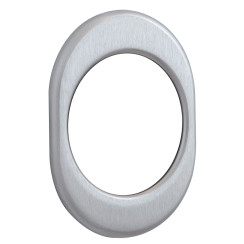 Декоративна накладка Disec KT056 Oval матовий хром Декоративна накладка Disec KT056 Oval матовий хром