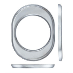 Декоративна накладка Disec KT056 Oval матовий хром Декоративна накладка Disec KT056 Oval матовий хром