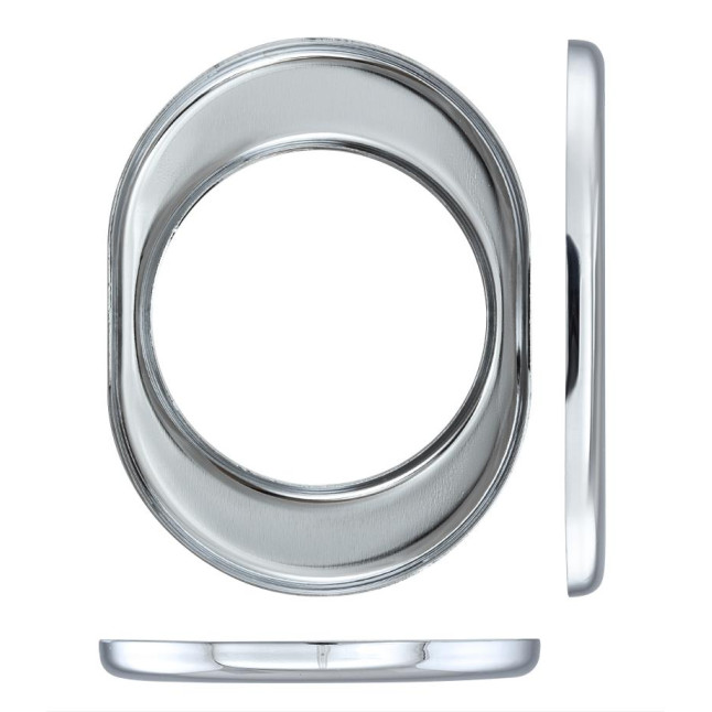 Декоративная накладка Disec KT056 Oval хром Декоративная накладка Disec KT056 Oval хром
